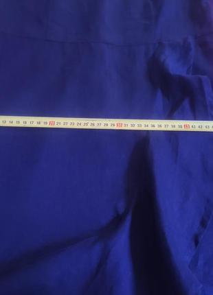 Льняна темна синя  сукня,р. 42 евро, monsoon10 фото