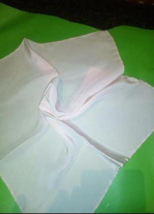 Шелковый платок-паше, платок для пиджака1 фото