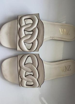 Шлепки женские zara