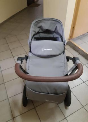 Універсальна коляска 3 в 1 kinderkraft moov (grey)