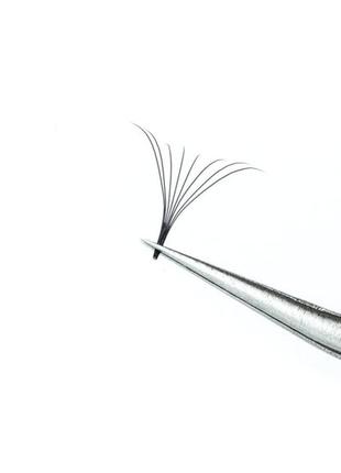 8d-d-007-9 mm по 100 шт. пучкові вії для нарощування santalucia