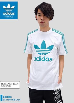 Футболка  adidas - la trefoil s/s crew originals tee