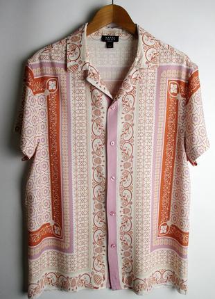 Шведка/сорочка boohooman — viscose shirt
