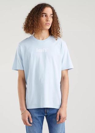 Футболка levis - relaxed fit tee with centre logo