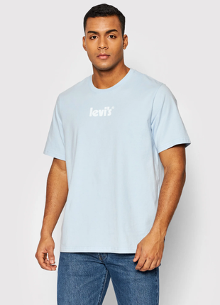 Футболка levis - relaxed fit tee with centre logo7 фото