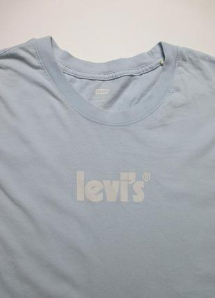 Футболка levis - relaxed fit tee with centre logo4 фото