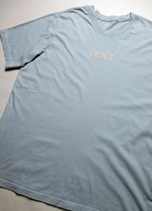 Футболка levis - relaxed fit tee with centre logo8 фото