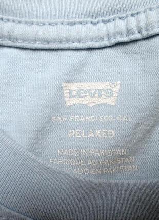 Футболка levis - relaxed fit tee with centre logo5 фото