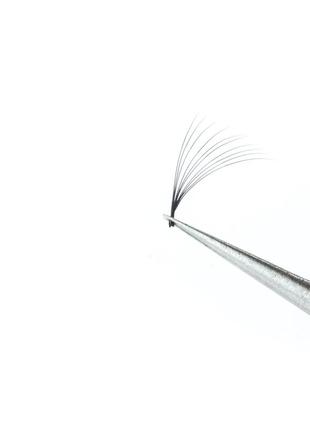 10d-с-005-12 mm по 100 шт. пучкові вії для нарощування santalucia