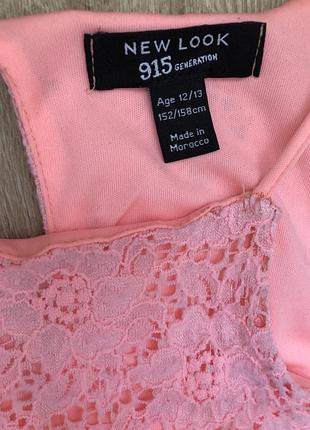 Комбинезон кружево шортами new look 12-13 лет