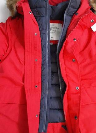 Мужская зимняя куртка парка abercrombie & fitch9 фото