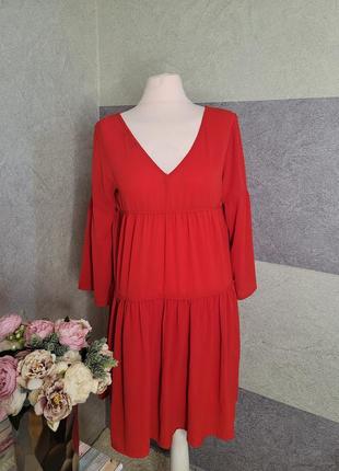 Платье ( платье) красное