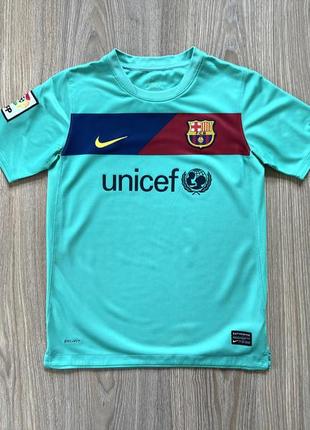 Подростковая спортивная футбольная джерси nike fc barcelona1 фото