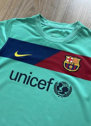 Подростковая спортивная футбольная джерси nike fc barcelona4 фото