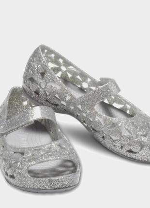 Босоножки crocs isabella glitter оригинал2 фото