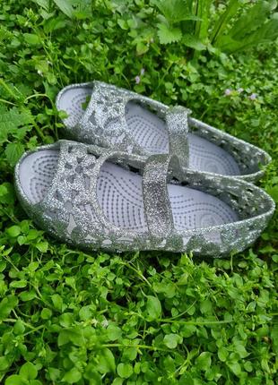 Босоножки crocs isabella glitter оригинал5 фото