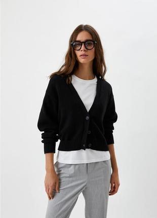 Zara кардиган светр кофта на ґудзиках жіночий розмір м