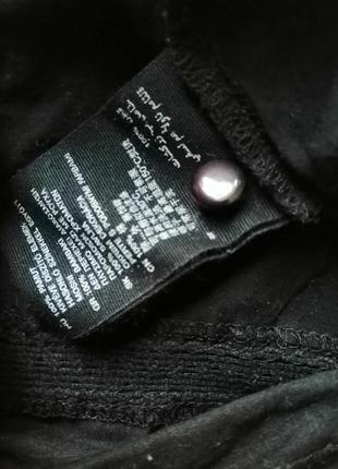 Блуза чёрная хлопок нарядная с рукавом коротким фонариком ретро h&m размер м, л5 фото