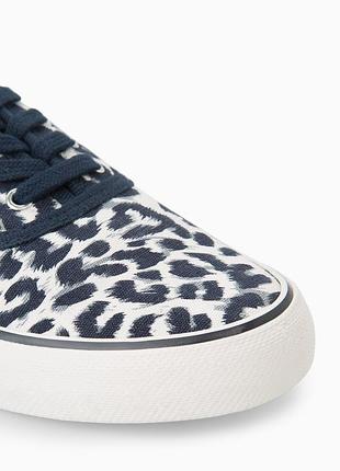 Клевые кеды, кроссовки, слипоны, животный принт, mango, р.38