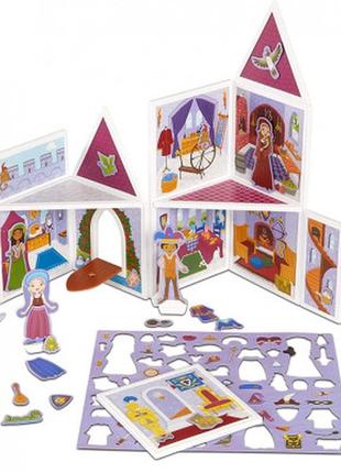 Ігровий набір melissa&doug магнітний середньовічний замок (md30662)2 фото