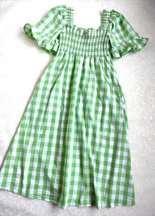 Бавовняна сукня