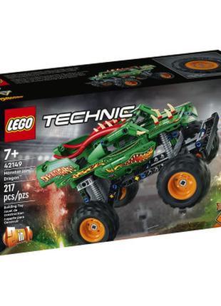 Конструктор lego technic monster jam dragon 217 деталей (42149)