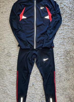 Термо комплект nike running shield, оригинал, размер m/l