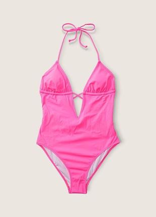 Яркий розовый купальник victoria’s secret pink