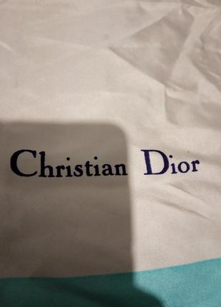 Christian dior шикарний шовкову хустку.6 фото