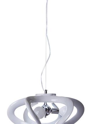 Люстра подвесная, светильник подвесной sunlight белая 3223/3