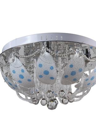 Led люстра потолочная, светодиодный светильник припотолочный торт sunlight y 0737/5