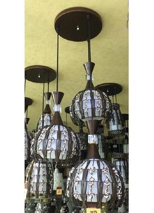 Люстра подвесная, светильник подвесной sunlight на один плафон 937