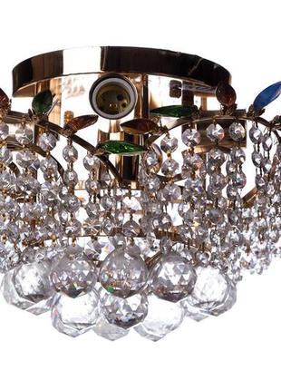 Люстра кришталева підвісна, світильник підвісний sunlight на 5 ламп 0541/5 е