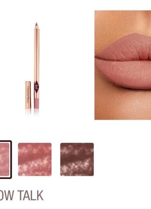 Карандаш для губ charlotte tilbury lip cheat pilow talk4 фото