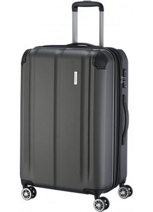 Чемодан travelite city anthracite m exp (tl073048-04)