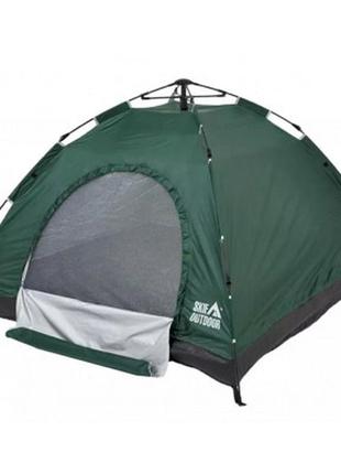 Палатка skif outdoor adventure auto i 200x200 cm green (sotasl200g)2 фото