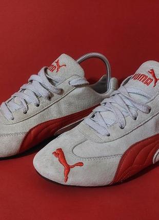 Кроссовки puma из натуральной замши 38р. 24 см