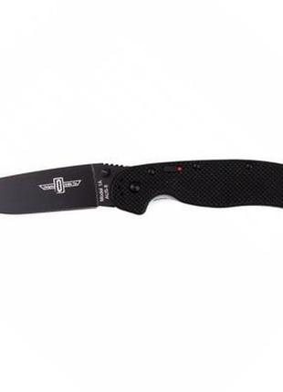 Нож ontario rat-1a black handle and blade (8871)