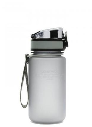 Бутылка для воды uzspace grey 350 мл серая