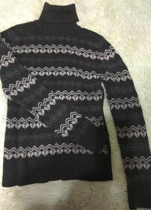 Тёплая вязаная кофточка