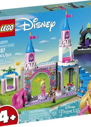 Конструктор lego disney princess замок аврори 187 деталей (43211)