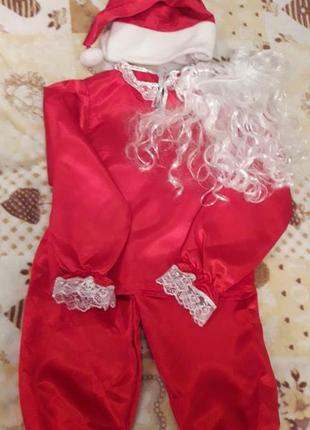 Карнавальний костюм гномика або діда мороза