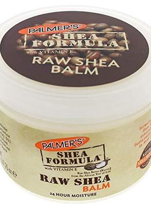 Увлажняющий бальзам-баттер для тела с маслом ши palmer’s shea formula raw shea body butter balm 200 г5 фото