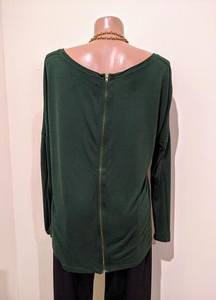 Кофта блуза 💚 зелёная zara 2