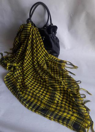 Платок в клетку рафатка