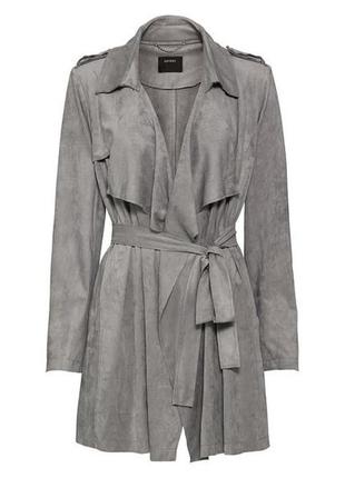 Замшевий тренч