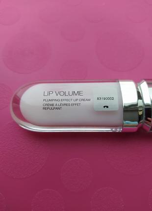 Бальзам для губ lip volume с эффектом увеличения kiko milano, 6,5 мл 02 transparent5 фото