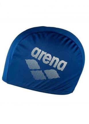 Шапка для плавання arena polyester ii темно-синій уні osfm (002467-710)