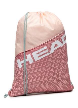 Рюкзак-мешок head tour team shoe sack bkrd бежевый белый (283-552 rswh)6 фото