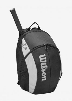Рюкзак теннисный wilson rf team backpack черный (wr8005901001)